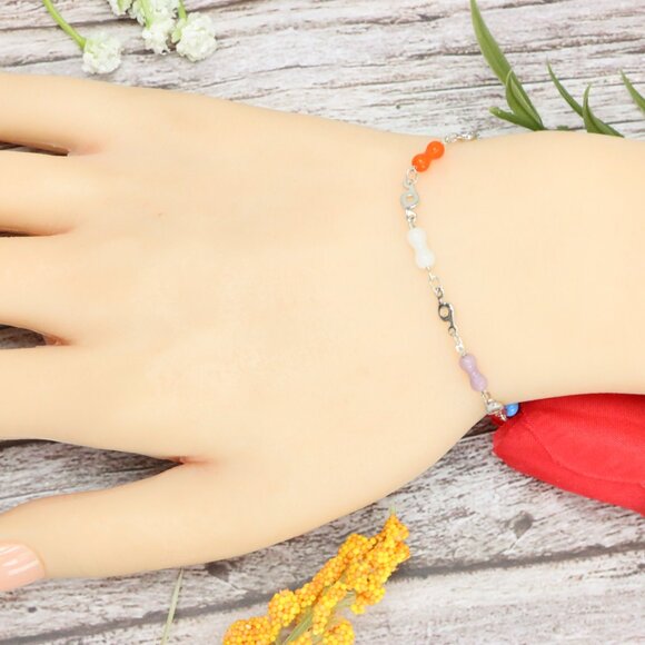 "Trendy Bracelet for Girls & Women – Cute, Adjustable & Gift-Ready | MLCRC1080 - Picture 9 of 10